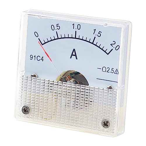 Ampèremètre DC MOBYAT 91C4 de 300A avec cadran à pointeur mécanique - 5
