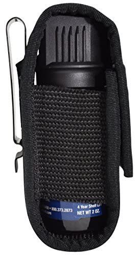 Holster, Nylon - (Fits 1.5 Oz Pepper Spray, Fox Labs, Sabre, Freeze +P, Wildfire) -Holster Only, Pepper Spray Not Included. #TOP3