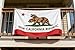 AUKUTOCO NCR Flag New California Republic Banner for Indoor Outdoor Dorms Homes Party Game 3x5 Ft