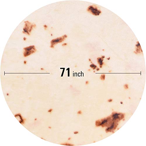 71 inch tortilla blanket