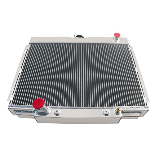 Tepilauda Full Aluminum Radiator For 1967-1970 Ford Mustang Big Block 1968 1969 4 Row Core Radiators #TOP2