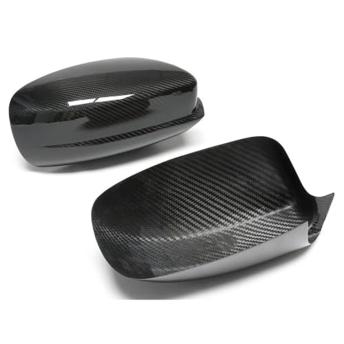 Coques de rétroviseur en carbone véritable protégeant les rétroviseurs de Dodge Charger