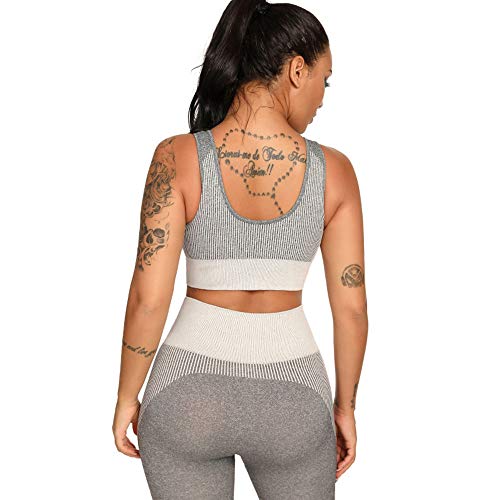 Xiaomu Seamless Gym Sets Sports Set Yoga Suit Women Workout Clothes for Women Bra and Sports Push Up