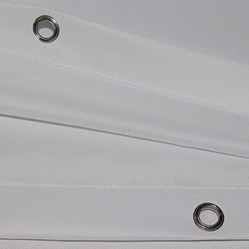 GONOVE Shower Curtain for Bathroom 280 x 200cm Mildew Resistant Waterproof Polyester Fabric Wheat Shower Curtain Liner Long Washable Bath Curtain with Hooks - Image 4