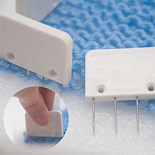 LAMXD Knit Blockers & Pin Kit,Knit Blocking Combs – 24 Combs for Blocking Knitting, Crochet, Lace or Needlework Projects – for use with Blocking Mats for Knitting Mat