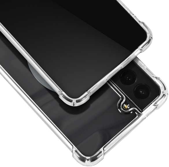 Skinit Clear Phone Case Compatible with Galaxy S22 Plus - Officially Licensed NFL Pittsburgh Steelers Design