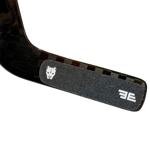 Buttendz Pit Bull Blade Grip - Hockey Blade Tape Replacement for Enhanced Control, Anti-Slip, and Waterproof Performance (Goalie - Youth, Black)
