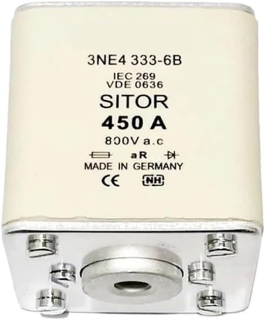 Fuse SITOR Size 000 800VAC Brackets 3NE4 333-6B 3NE4333-6B 3NE4334-6B