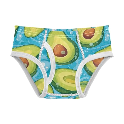 Wusikd Avocado Boys' Underwear Cotton Water Boys Briefs Soft Toddler Underwear 2T