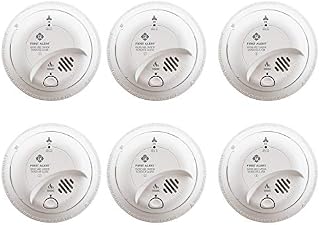 First Alert BRK SC9120B-6 Hardwired Smoke and Carbon Monoxide (CO) Detector with Battery