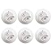 First Alert BRK SC9120B-6 Hardwired Smoke and Carbon Monoxide (CO) Detector with Battery Backup, 6 Pack