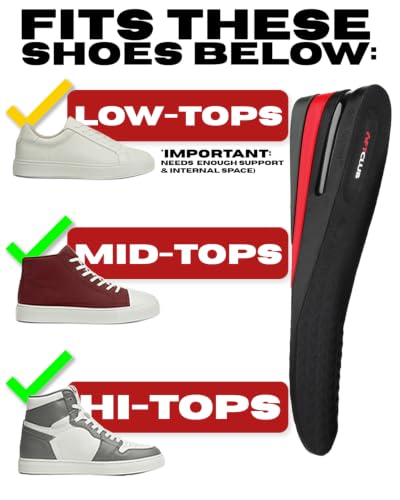 Plantillas elevadoras ajustables para hombre 6FT CLUB miniatura 4