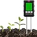 Produktbild SenZjx Bodenmessgerät 6-in-1 Bodentest Messgerät - Multifunktionaler Bodentester für Fruchtbarkeit, Temperatur, Licht, pH-Wert, Bodenfeuchtigkeit und Umgebungsfeuchtigkeit (Bodentest Messgerät)