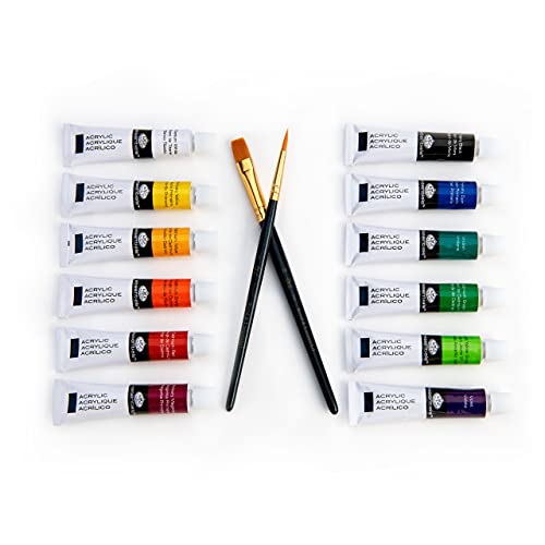 Royal & Langnickel Tube de peinture acrylique 12 couleurs Cover