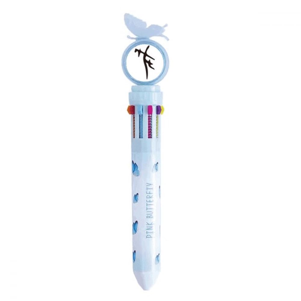 Stylo à bille rétractable multicolore idéal pour organiser ses cours d'école