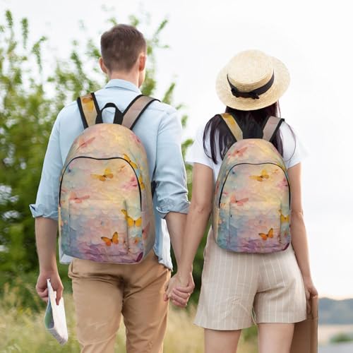 Sac à dos de voyage imprimé papillon EdWal pour ordinateur - 6