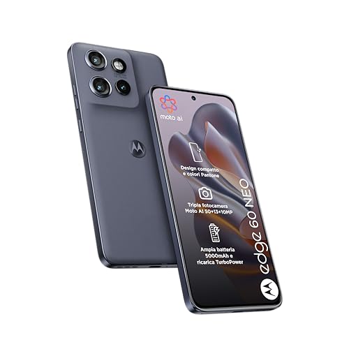 Motorola XT2509-1 Edge 60 Neo, Dual, 256GB 8GB RAM, Pantone Grisaille