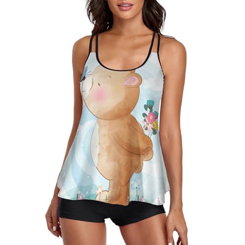 Robe de plage tankini papillon pour vos vacances en famille