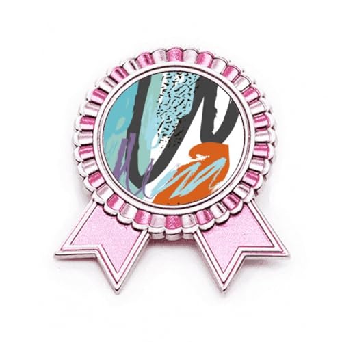 Broche Rose Métal M : Accessoire de mode tendance pour veste d'hiver