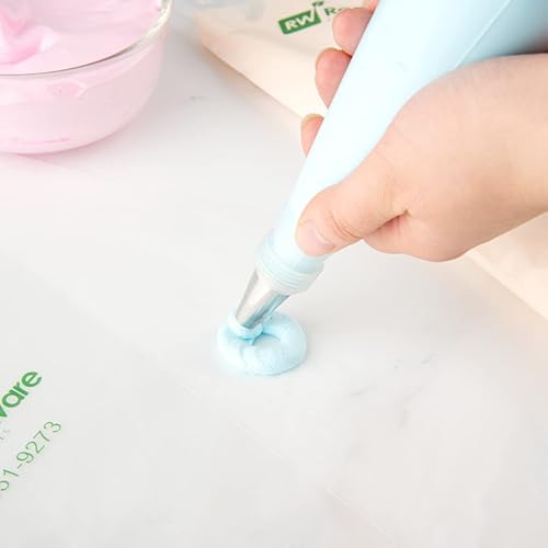 Miniatura 4 de Restaurantware Pastry Tek Punta de tubería, 1 punta redonda redonda para glaseado  #12, resistente a la corrosión, punta de glaseado de acero