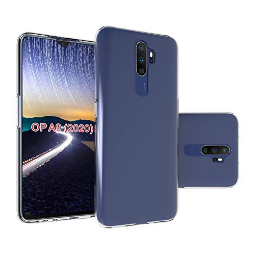 Image of Case Creation Brand - Mobile Cover for Oppo A5 2020 (Soft & Flexible Back Case), Transparent
