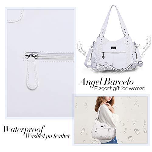Image of Angel Barcelo Purses for Women Soft PU Leather Shoulder Bag Crossbody Purse and Handbags
