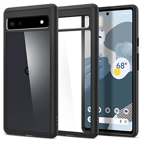 Spigen Funda Ultra Hybrid Compatible con Google Pixel 6a - Negro Mate