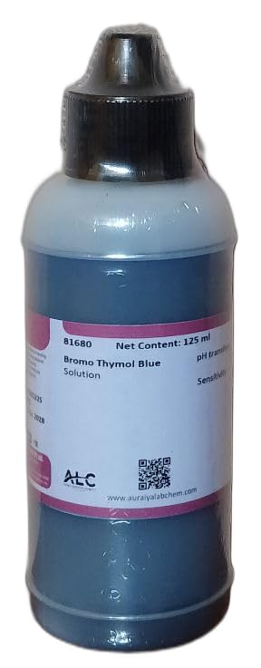 ALC Bromo Thymol Blue Solution, pH Transition 5.8-7.6, Yellow to Blue, 125 ml, 81680-picture-29
