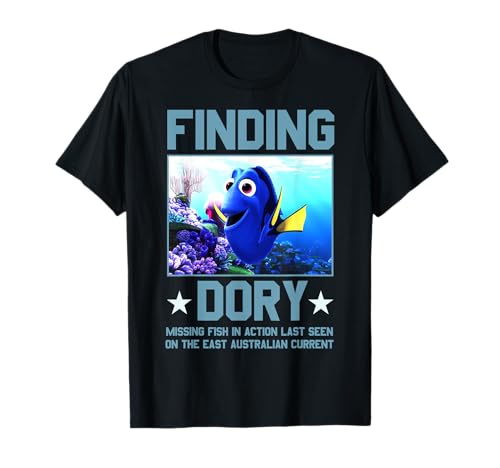 Disney Pixar Le Monde de Dory Missing Dory Poster T-Shirt T-Shirt