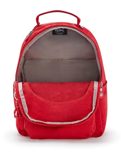 Kipling SEOUL S, Kleiner Rucksack mit Laptop-Schutz 13 Zoll, 35 cm, 14 L, 0.50 kg, Red Rouge – Ansicht 4