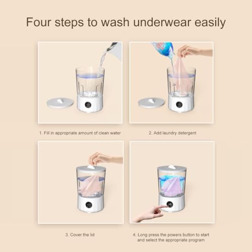 Lavadora con pantalla táctil silenciosa que soluciona la colada en espacios pequeños 5