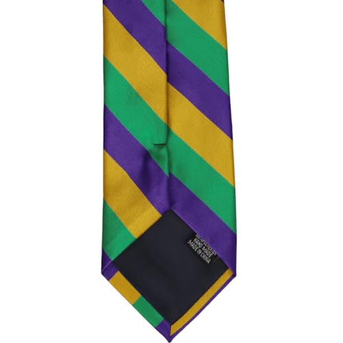 Image of tiemart Men's Striped Tie Standard Length