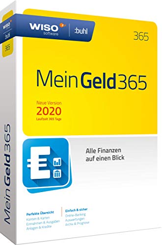 WISO Mein Geld 365. CDR: Ideal fÃ¼r alle, die den perfekten Ãœberblick Ã¼ber Ihre Finanzen haben wollen -privat und gewerblich. Jahresversion. Laufzeit 365 Tage.