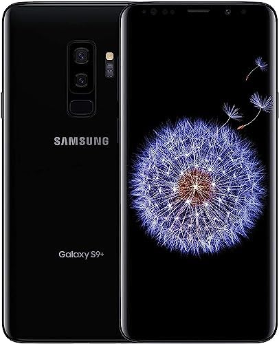 Samsung Galaxy S9+, 64GB, Midnight Black - Unlocked (Renewed)