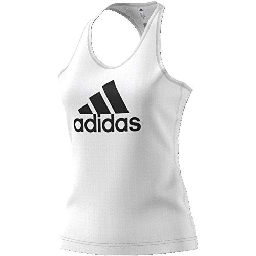 Adidas Design 2 Move, Canotta Donna, Bianco, M