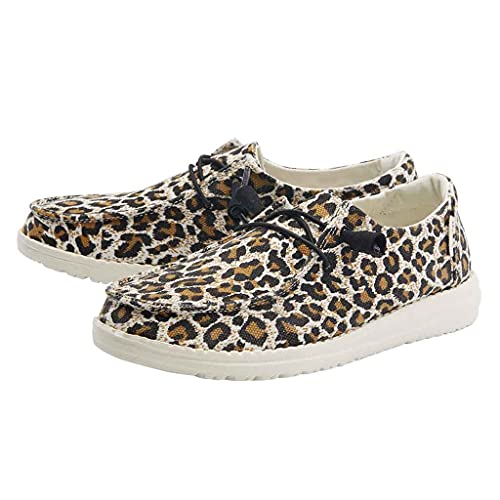 Image of HEYDUDE Women's Wendy Jungle Loafer Cheetah