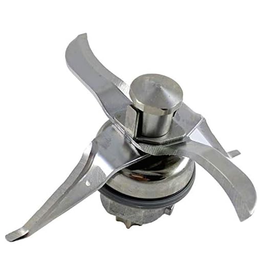 ASP Robot Cuchilla de Repuesto Compatible con Robot de Cocina Thermomix® TM5 Vorwerk