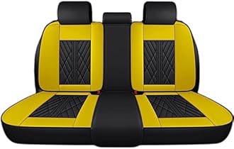 Universal Fit Waterproof Breathable Nappa Leather Automotive Vehicle Car Seat Covers Set Cushion Protector for Sedan SUV