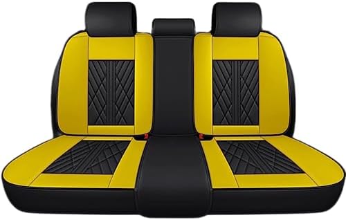 Universal Fit Waterproof Breathable Nappa Leather Automotive Vehicle Car Seat Covers Set Cushion Protector for Sedan SUV