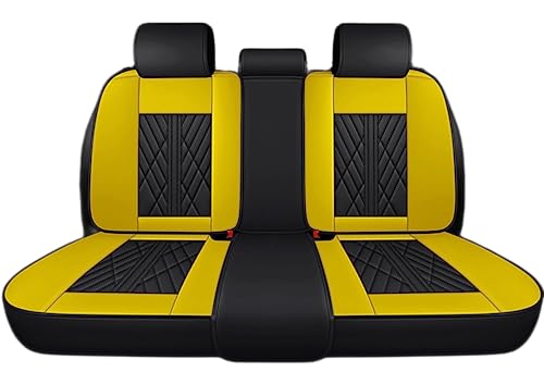 Universal Fit Waterproof Breathable Nappa Leather Automotive Vehicle Car Seat Covers Set Cushion Protector for Sedan SUV