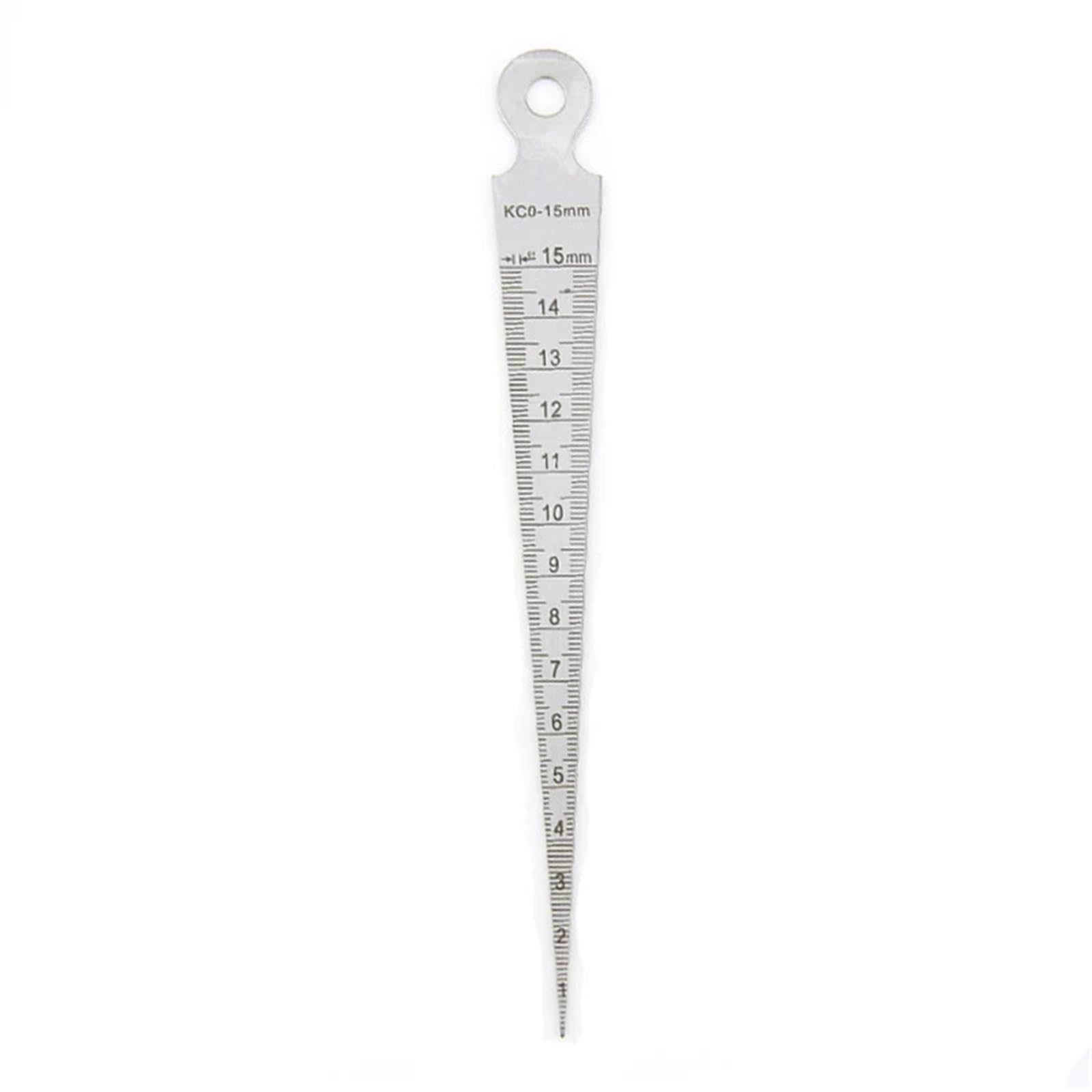 1-15mm Wedge Feeler Gauges For Measurement Clearance Ruler Gap Filler Gauge Measuring Probes Thickness Meter Steel