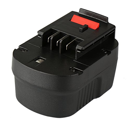 Mitsuru® 3300 mAh Ni-MH 12 V Batería para Black & Decker A12 A12 de XJ FSB12 A1712 B de 8315 BD de 1204l bd1204l bpt1047 FS120B FS120BX FSB12 HPB12