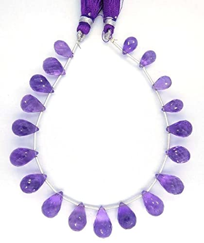 Perles améthyste naturelle pour réparer et personnaliser vos colliers en pierres