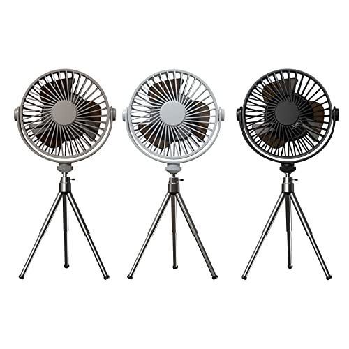 Ventilador sin cables con trípode para evitar el calor en exteriores y tiendas de campaña 5