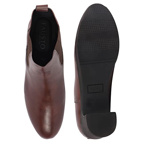 Image of FAUSTO Women Flared Heel Boots