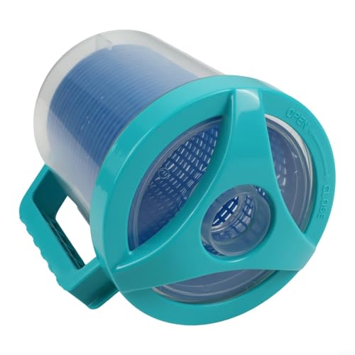 Trampa de filtro de piscina con asa para modelos R211084, se adapta a Hayward W530 W560 y Zodiac W26705, diseño transparente para monitorear los niveles de desechos