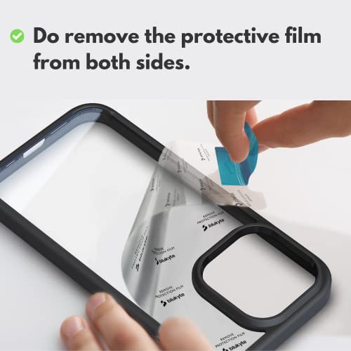 Image of iPhone 13 Pro Back Cover | GoCushion Hybrid Protective Case | Cosmos Black | Protective Bumper for Camera Protection |Thin, Durable & Lightweight | Compatible with Wireless Charging | TPU & PC