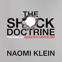 The Shock Doctrine Audiolibro Por Naomi Klein arte de portada