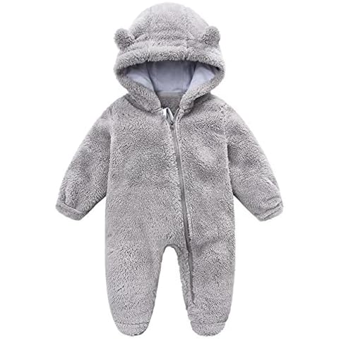 Mokitoni 6-9-12 Months Baby Boy Clothes Unisex Snowsuit Winter Coats Infant Girl Jumpsuit Cover