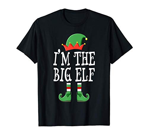 I'm The Big Elf Group Matching Family Christmas Gift Tall Camiseta